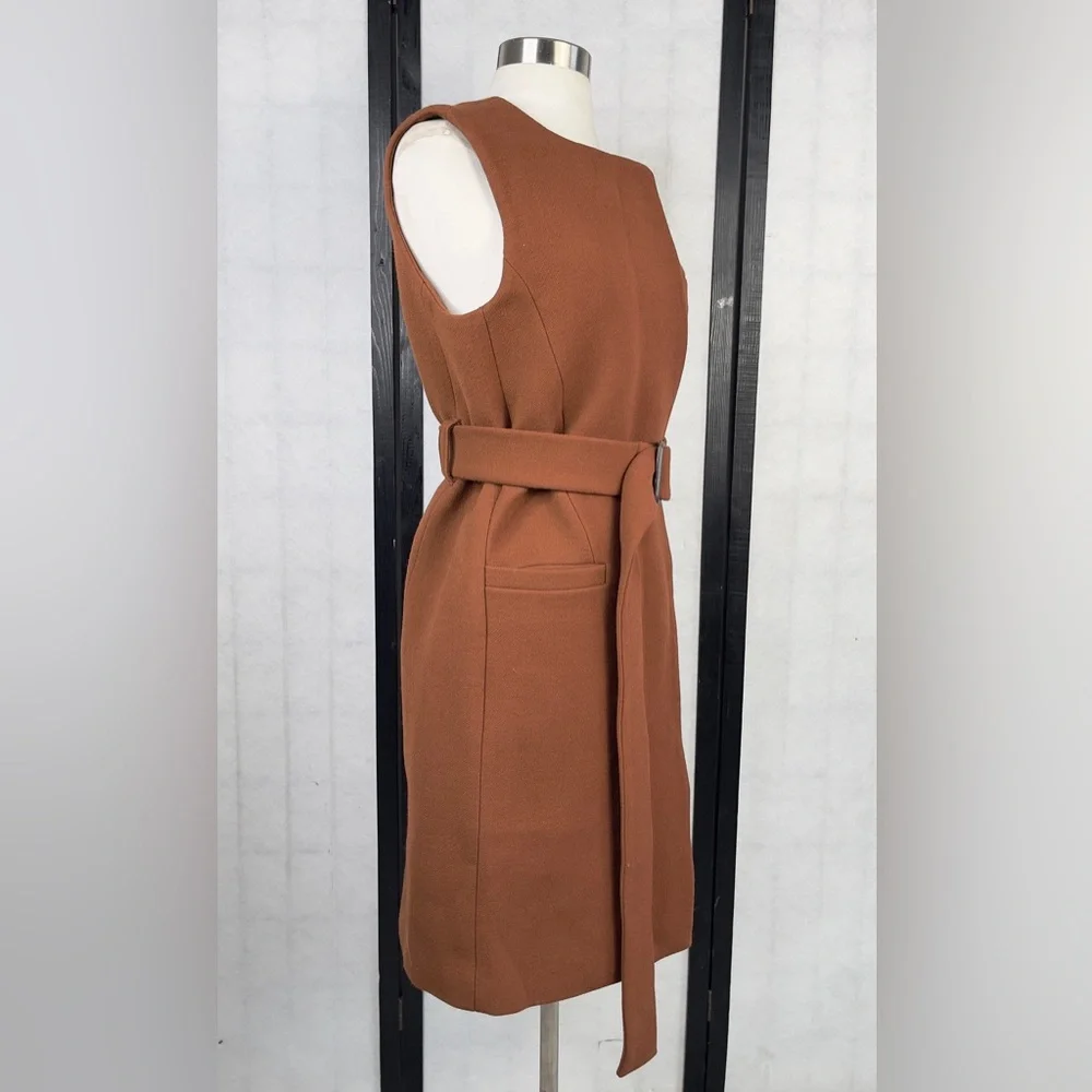 J. Crew Rust Sleeveless Mini Dress - Picture 4 of 9